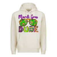 Oatmeal Heather mardi gras dude olivia Premium Hoodie - OliviaCreatesArt