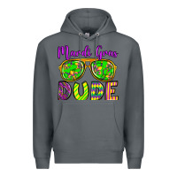 Rock mardi gras dude olivia Premium Hoodie - OliviaCreatesArt
