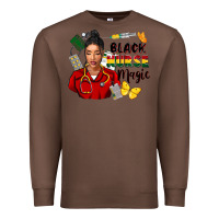 Chestnut Juneteenth black Nurse magic Premium Sweatshirt - FaDigitalArtStudio