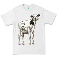White Holstein Heifer Premium Tee - LillyAllenDesigns