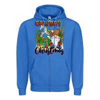 True Royal cowboy christmas gnome Zipper Hoodie - CowGirlArtShop