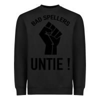 Black Bad Spellers Heavyweight Sweatshirt - Bettercallsaul