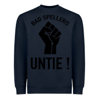Navy Bad Spellers Heavyweight Sweatshirt - Bettercallsaul