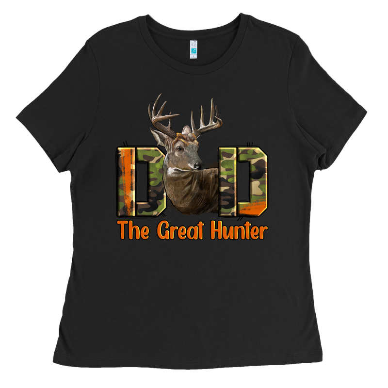 Western Dad The Great Deer Hunter Ladies Tee by LillyAllenDesigns | Teevron