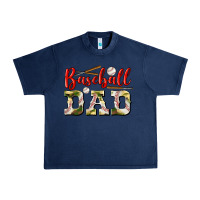 Navy baseball dad Urban Heavy Tee - BundleAndBundleShop