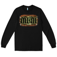 Black Camouflage Patterned Mini Tried Long Sleeve Tee - Bettercallsaul