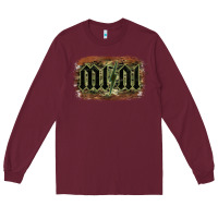 Burgundy Camouflage Patterned Mini Tried Long Sleeve Tee - Bettercallsaul