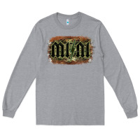 Heather Grey Camouflage Patterned Mini Tried Long Sleeve Tee - Bettercallsaul