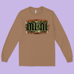 Camouflage Patterned Mini Tried Long Sleeve Tee Designed By Bettercallsaul
