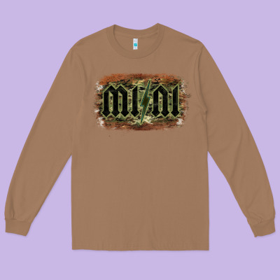 Camouflage Patterned Mini Tried Long Sleeve Tee Designed By Bettercallsaul