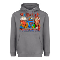Storm It's Game Day Y'all Basketball Coffee Cups Heavyweight Hoodie - FaDigitalArtStudio