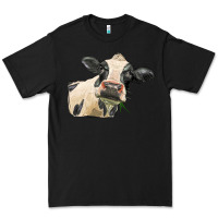 Black holstein heifer face Premium Tee - LillyAllenDesigns