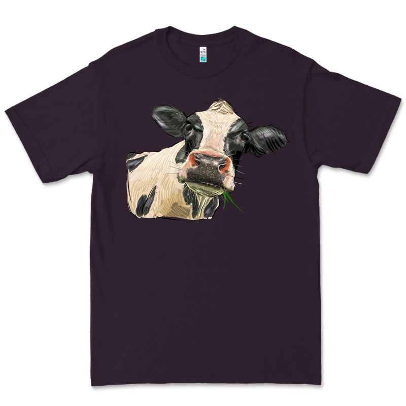 Holstein Heifer Face Premium Tee by LillyAllenDesigns | Teevron