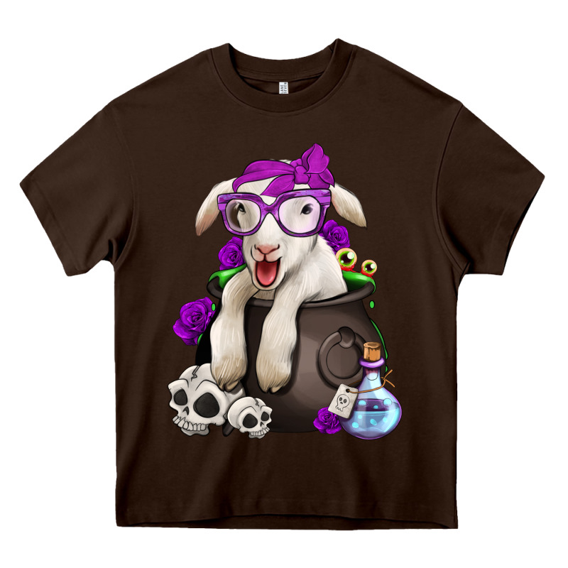 Funny Halloween Lamb Heavy Core Tee by Jasminsmagicworld | Teevron