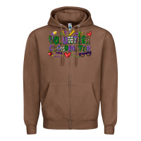 Chestnut volunteer coordinator mardi gras cowgirl Zipper Hoodie - CowGirlArtShop