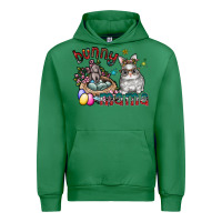 Emerald Bunny mama Urban Hoodie - CowhideDigitalArt
