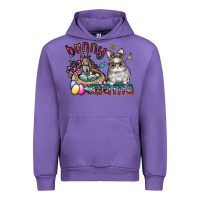 Tulip Bunny mama Urban Hoodie - CowhideDigitalArt