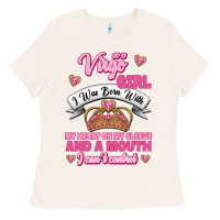 Bone as a virgo girl zodiac girls Ladies Tee - Jasminsmagicworld