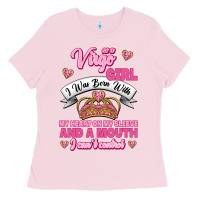 Bubblegum Pink as a virgo girl zodiac girls Ladies Tee - Jasminsmagicworld