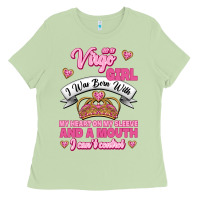 Matcha as a virgo girl zodiac girls Ladies Tee - Jasminsmagicworld