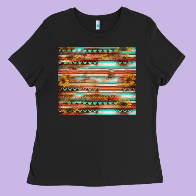 Sunflower Ladies Tee Designed By Jasminsmagicworld