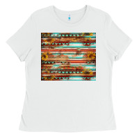 White sunflower Ladies Tee - Jasminsmagicworld