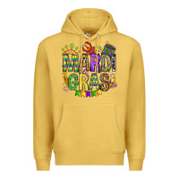 Antique Gold mardi gras olivia Premium Hoodie - OliviaCreatesArt
