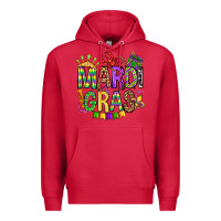 Cardinal mardi gras olivia Premium Hoodie - OliviaCreatesArt