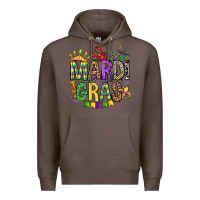 Coffee mardi gras olivia Premium Hoodie - OliviaCreatesArt