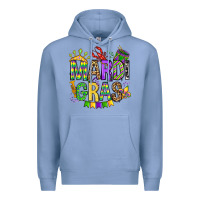 Colony Blue mardi gras olivia Premium Hoodie - OliviaCreatesArt