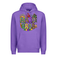 Purple mardi gras olivia Premium Hoodie - OliviaCreatesArt
