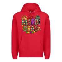 Red mardi gras olivia Premium Hoodie - OliviaCreatesArt