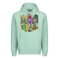 Seafoam mardi gras olivia Premium Hoodie - OliviaCreatesArt