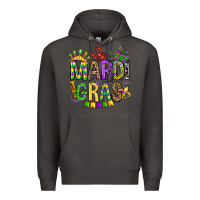 Smoke mardi gras olivia Premium Hoodie - OliviaCreatesArt