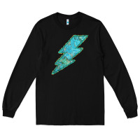 Black Turquoise Lightning Long Sleeve Tee - Bettercallsaul