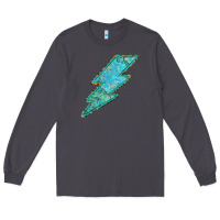 Smoke Turquoise Lightning Long Sleeve Tee - Bettercallsaul