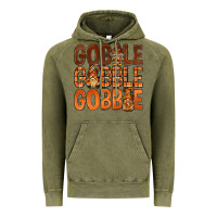 Vintage Olive gobble with gnomies bbs Vintage Hoodie - BundleAndBundleShop