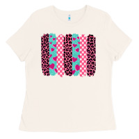 Bone valentine's day brushstrokes Ladies Tee - BarkalooDesign