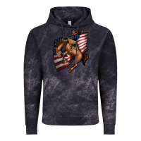 Cloud Black American Cowboy Vintage Hoodie - Jasminsmagicworld