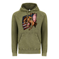 Vintage Olive American Cowboy Vintage Hoodie - Jasminsmagicworld