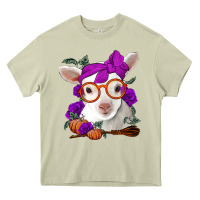 Mossy Cute baby lamb halloween Heavy Core Tee - Jasminsmagicworld
