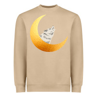 Mushroom Howling Wolf Heavyweight Sweatshirt - Bettercallsaul