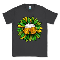 Smoke St. Patricks Sunflower With Beer Classic Tee - BundleAndBundleShop