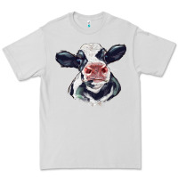 Dove Grey holstein calf face Premium Tee - LillyAllenDesigns