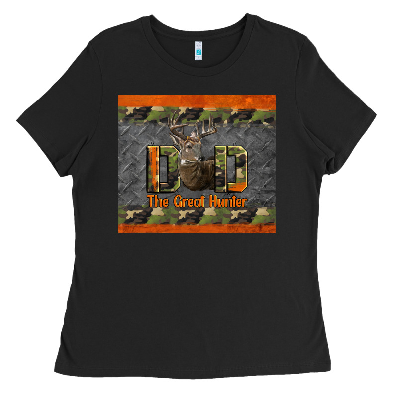Western Dad The Great Deer Hunter Ladies Tee by LillyAllenDesigns | Teevron