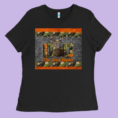 Western Dad The Great Deer Hunter Ladies Tee Designed By Lillyallendesigns
