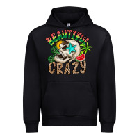 Black Beautiful Crazy Summer Urban Hoodie - CowhideDigitalArt