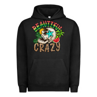 Pigment Black Beautiful Crazy Summer Urban Hoodie - CowhideDigitalArt