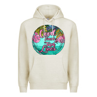 Oatmeal Heather good times and tan lines Premium Hoodie - JahusDesignShop