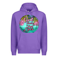 Purple good times and tan lines Premium Hoodie - JahusDesignShop